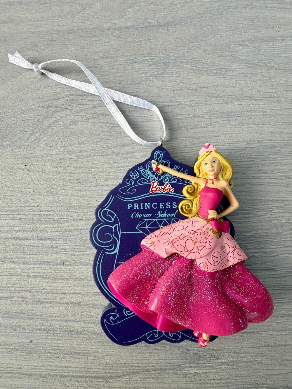 Barbie Princess Charm School Ornament 2011 Hallmark Keepsake Blair Gown